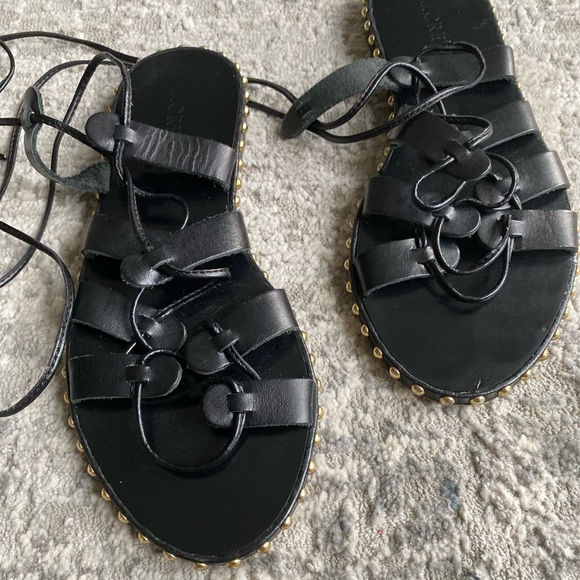 J Crew Gladiator Sandals. (Worn Once!) - Picture 5 of 5